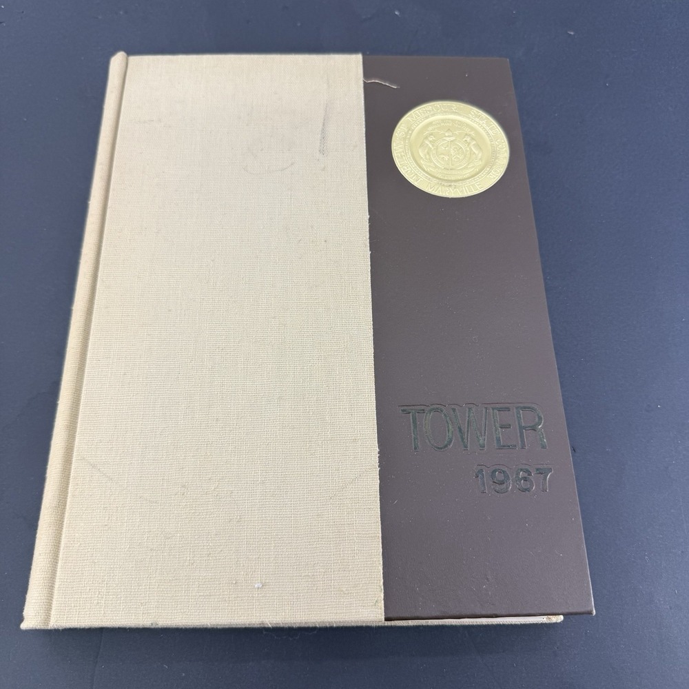 1967 Tower Yearbook Northwest Missouri State College Maryville Missouri Vintage